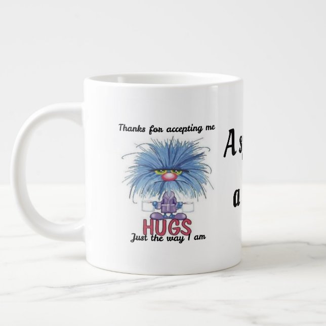 Tasse à café Fuzzy Hugs 20 oz (Gauche)