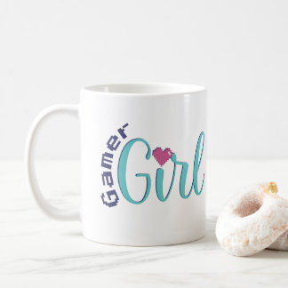 Tasse à café Gamer Girl - Cadeau de jeu mignon