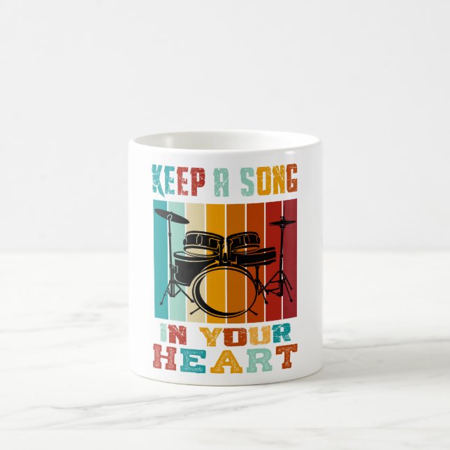 Tasse à café « Garder une chanson dans votre cœur  (Centre)