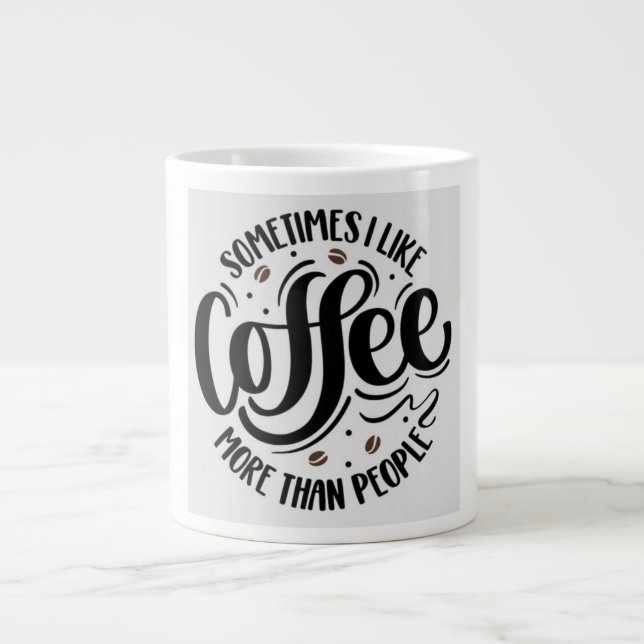 tasse à café géante (Devant)