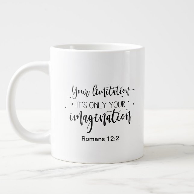Tasse à café géante à deux côtés (Gauche)