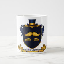 Tasse à café Gentleman Moustache Guidon