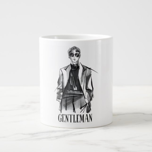 Tasse à café Gentleman Style (Devant)