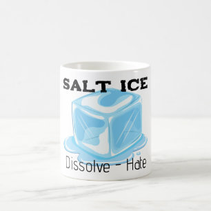Tasse à café glacé salé