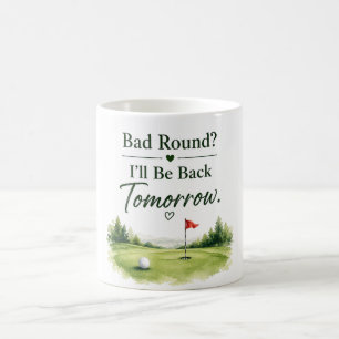 Tasse à café Golf Cadeau d'humour de golfeur Citat