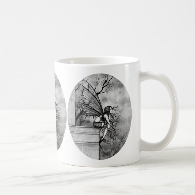 Tasse à café Gothic Fairy par Molly Harrison (Droite)