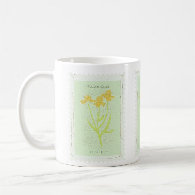 Tasse à café Graines de Moutarde (Gauche)
