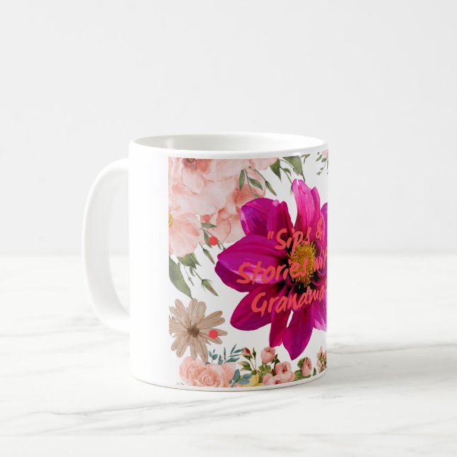 tasse à café grand-mère classique (Devant gauche)