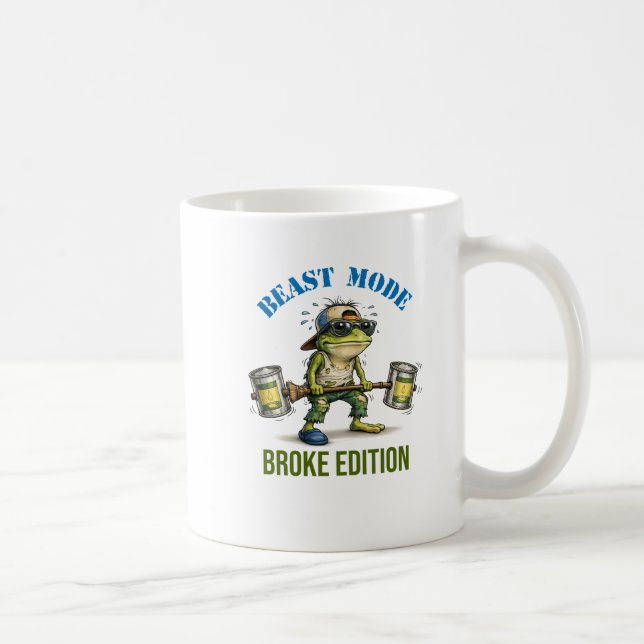 Tasse à café Grenouille Drôle Bête Mode Édition Ca (Droite)