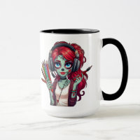 Tasse à café | Gueule Buddy | Zombie Elodie