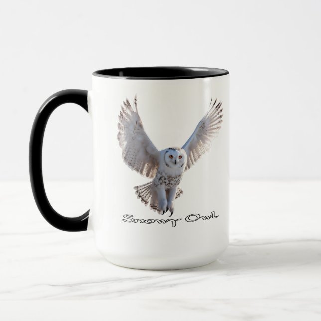 Tasse à café Harfang des neiges (Gauche)