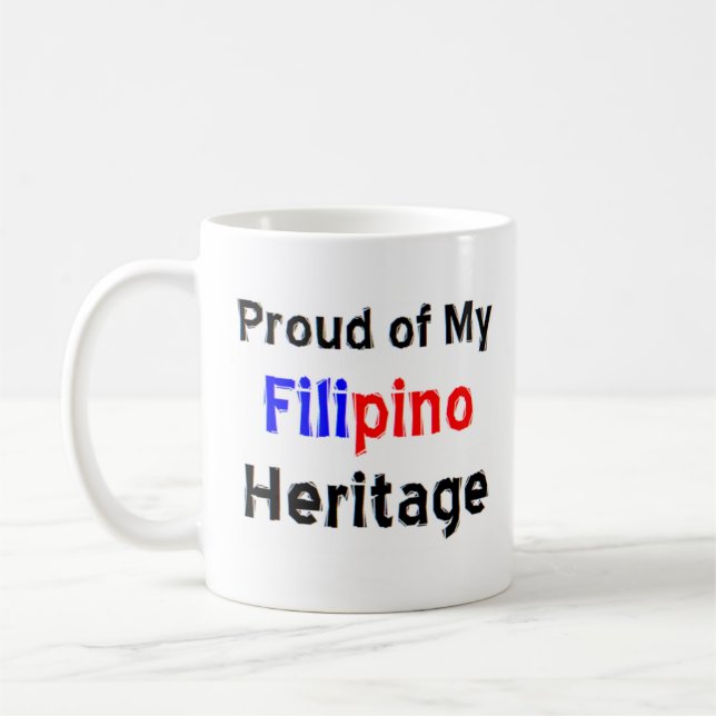 tasse à café héritage filipino (Gauche)