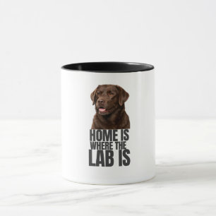 Tasse à café Home is Where the Lab is