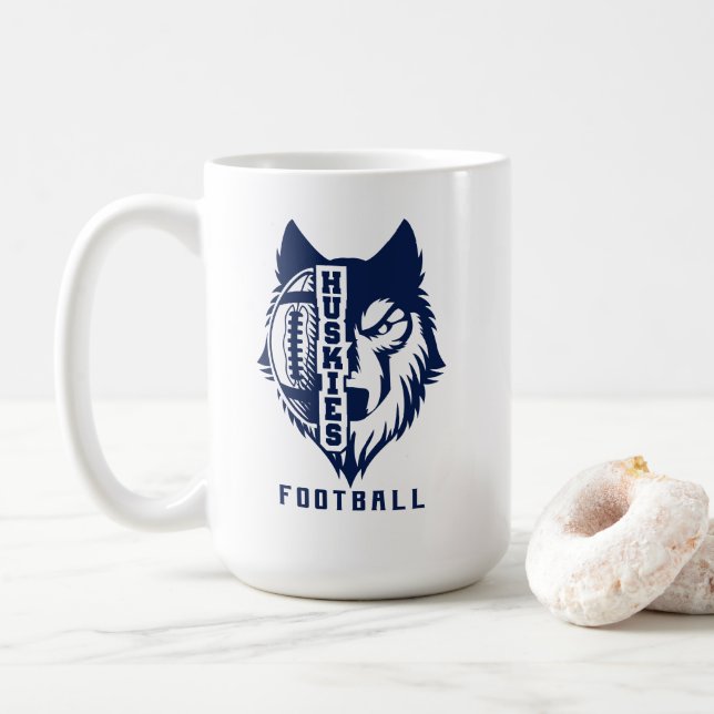 Tasse à café Huskies (Avec donut)
