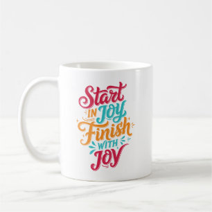 Tasse à café Inspirante Colorée