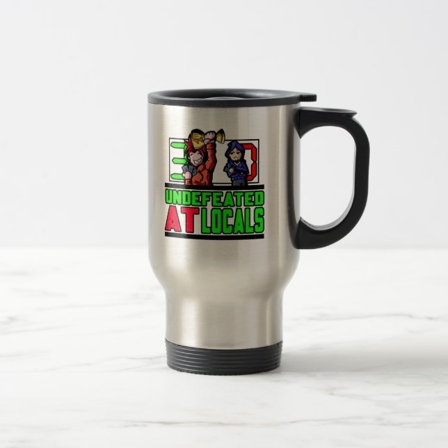 Tasse à café Invaincu aux locaux (Droit)