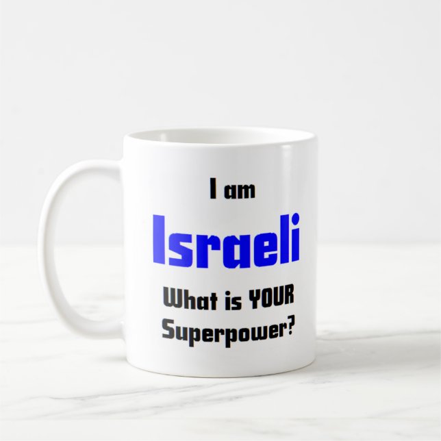 tasse à café israélienne (Gauche)