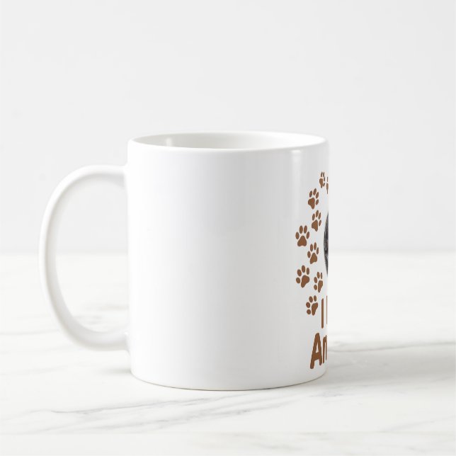 Tasse à café J'aime les animaux (Gauche)