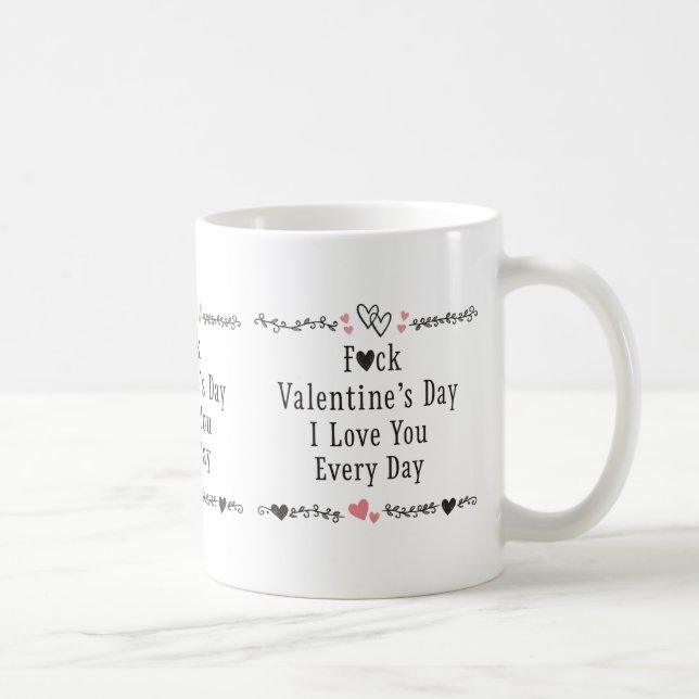 Tasse à café « Je t'aime tous les jours » (Droite)