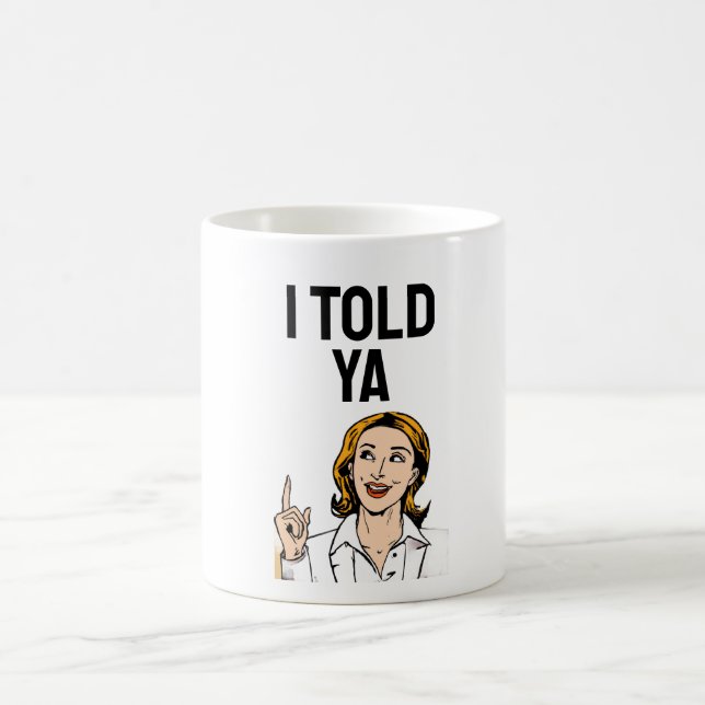 Tasse à café Je Vous L'avais Dit (Centre)