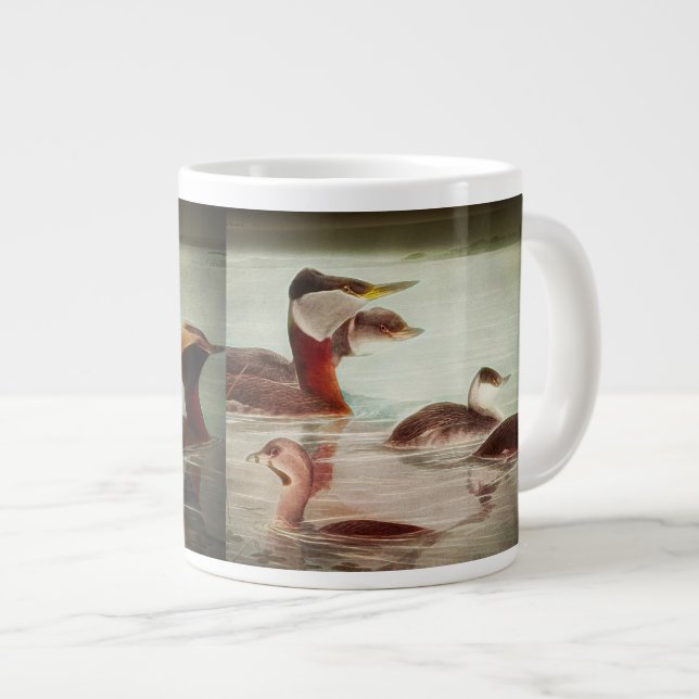 Tasse à café Jumbo Grèbes Oiseaux 1917 N° 1 (Devant droit)