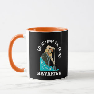 Tasse à café Kayak (Blanc)