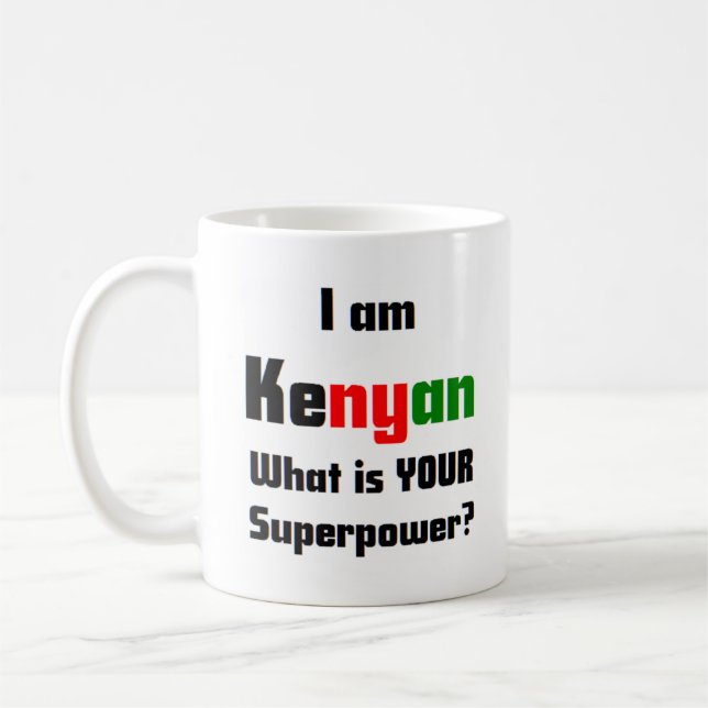 tasse à café kenyane (Gauche)