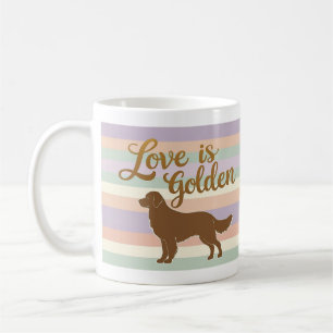 Tasse à café « L'amour est d'or »