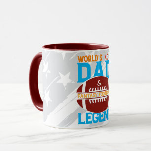 Tasse à café Légende du Fantasy Football, Meilleur