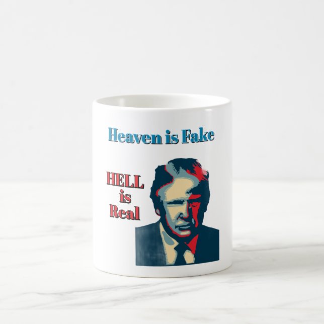 Tasse à café L'enfer est réel (Centre)