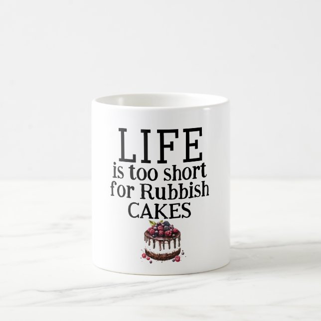 Tasse à café LIFE est trop courte (Centre)