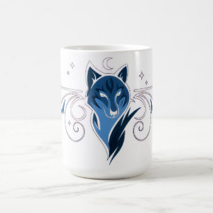 Tasse à café Loup Bleu