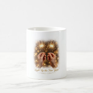 Tasse à café Luminez la Nouvelle Année