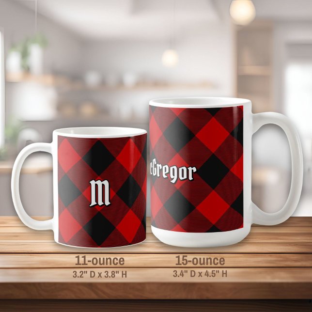 Tasse à café MacGregor Rob Roy Tartan (Créateur téléchargé)