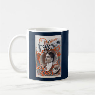 Tasse à café Magie d'évasion Vintage Harry Houdini