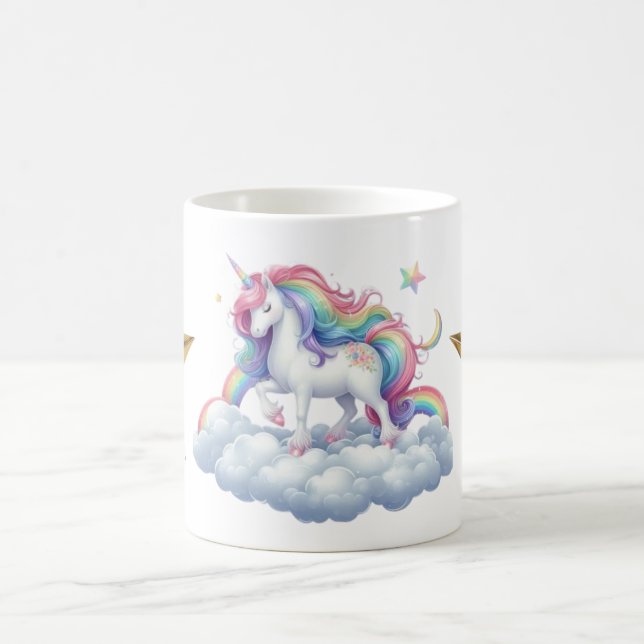 tasse à café magique à licorne (Centre)