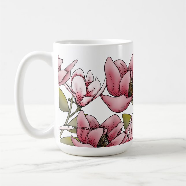 Tasse à café Magnolia Dreams (Gauche)