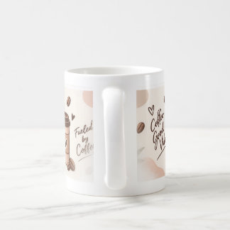 Tasse à café 'Mais d'abord café' - Cadeau pour ama