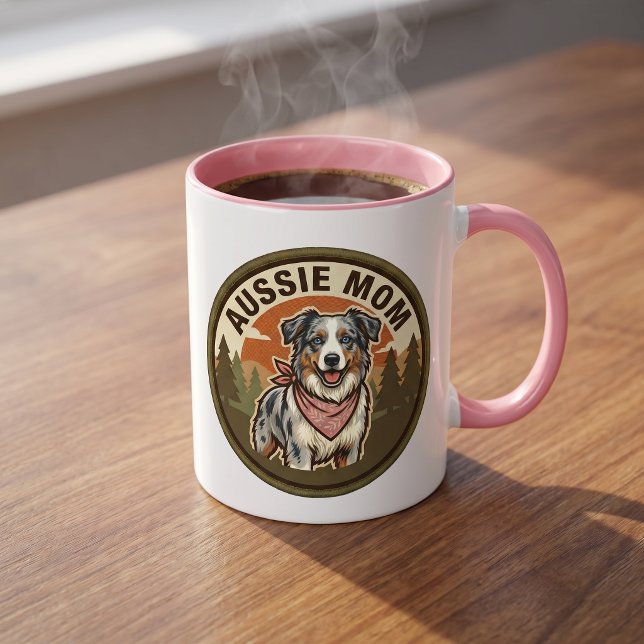 Tasse à café Maman Aussie | Maman Berger Australie (Créateur téléchargé)