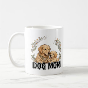 Tasse à café Maman de Chien Golden Retriever - Cad