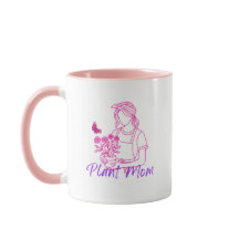 Tasse à café "Maman des plantes" de jardinage 