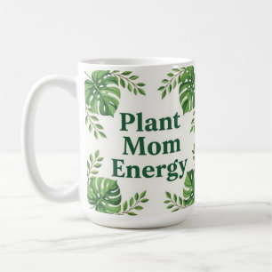 Tasse à café maman énergie végétale botanique mign