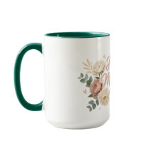 Tasse à café Maman Fleurs Meilleur Cadeau pour Mam
