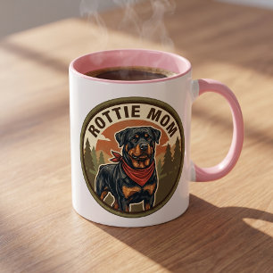 Tasse à café Maman Rottie   Cadeau pour maman Rott