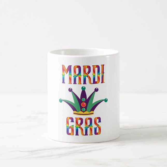 Tasse à café Mardi Gras (Centre)