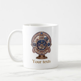 Tasse à café mécanique Steampunk vintage