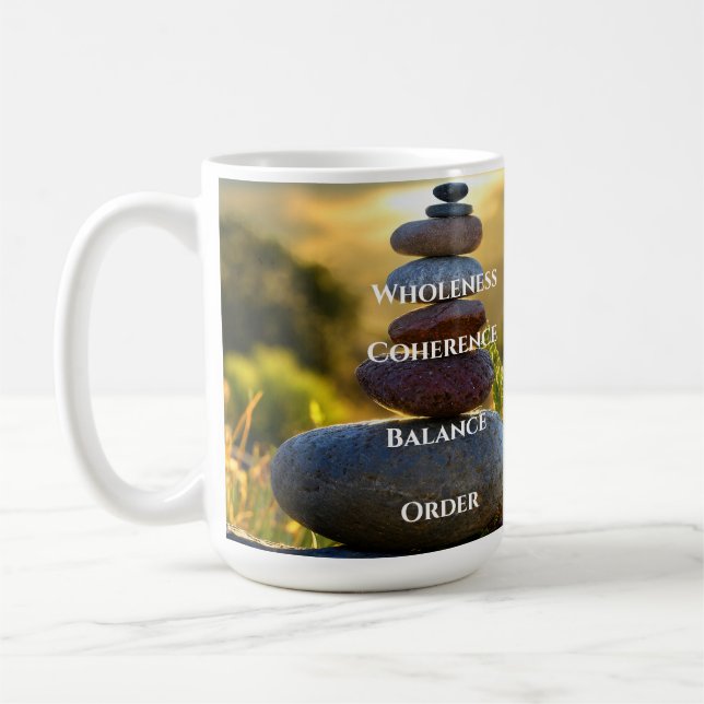 Tasse à café méditative et inspirante (Gauche)