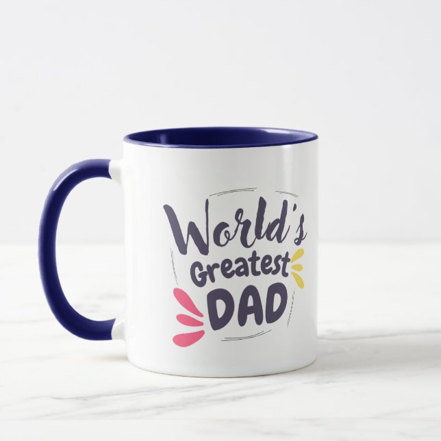 Tasse à café Meilleur Papa du Monde (Gauche)