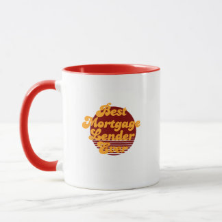 Tasse à café Meilleur prêteur hypothécaire de tous
