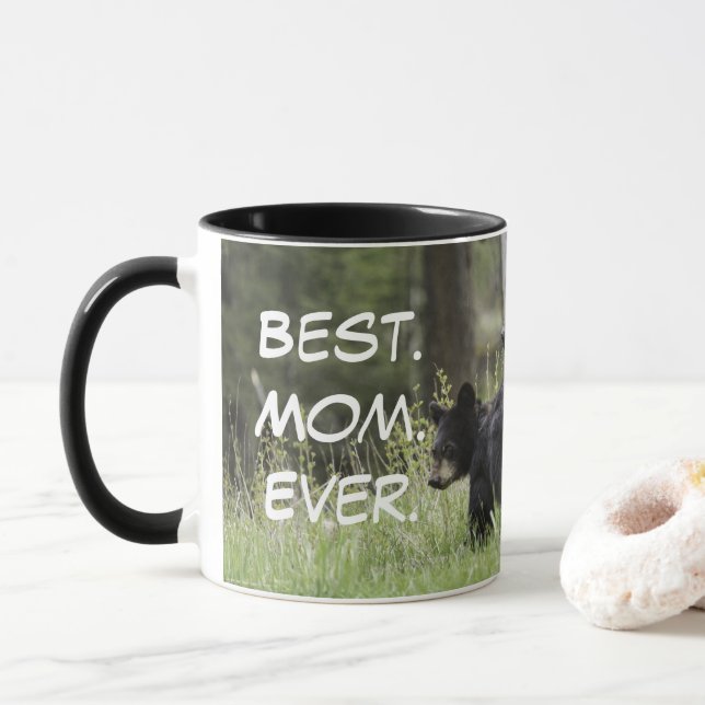 Tasse à café Meilleure Maman de Tous les Temps pou (Avec donut)